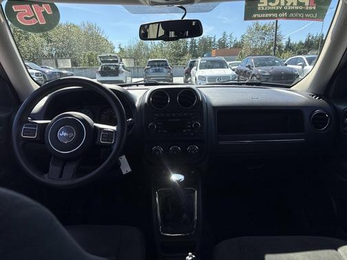 Granite Crystal Metallic Clearcoat 2015 Jeep Patriot Sport