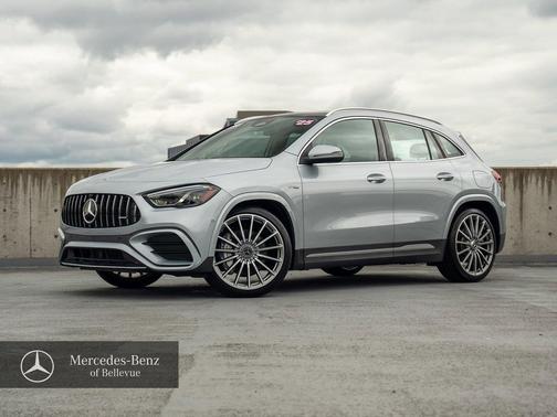 Cirrus Silver Metallic 2025 Mercedes-Benz AMG GLA 35 4MATIC