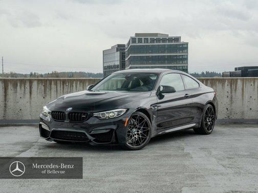 Black Sapphire Metallic 2019 BMW M4 Base