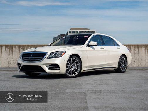 designo Diamond White 2019 Mercedes-Benz S-Class 4MATIC