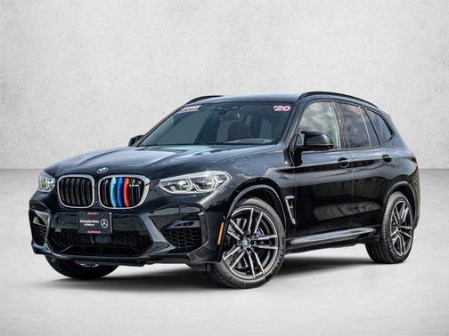 Black Sapphire Metallic 2020 BMW X3 M Competition