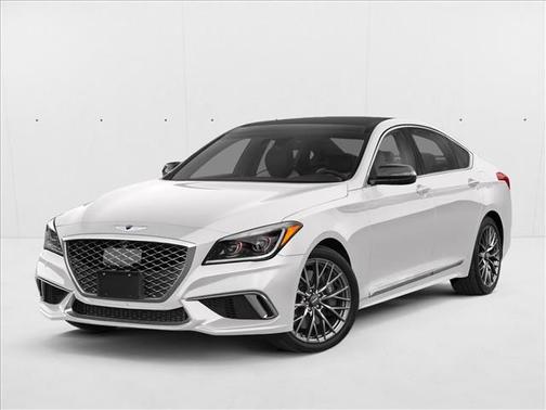 Casablanca White 2018 Genesis G80 3.3T Sport