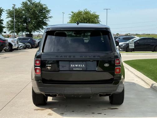 Santorini Black 2018 Land Rover Range Rover HSE