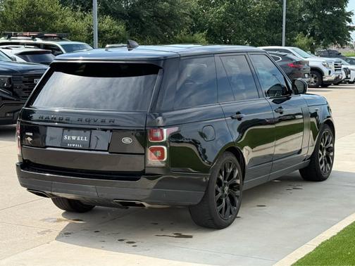 Santorini Black 2018 Land Rover Range Rover HSE