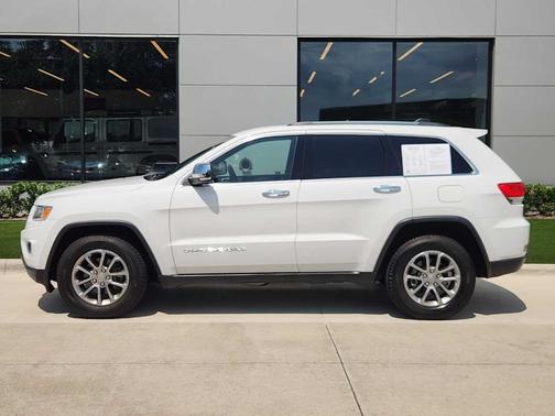 Bright White Clearcoat 2015 Jeep Grand Cherokee Limited