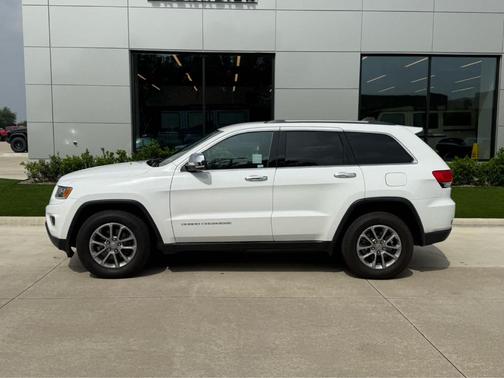 Bright White Clearcoat 2015 Jeep Grand Cherokee Limited