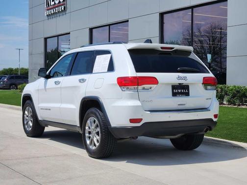 Bright White Clearcoat 2015 Jeep Grand Cherokee Limited