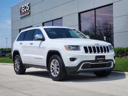 Bright White Clearcoat 2015 Jeep Grand Cherokee Limited