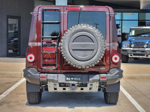 Red Metallic 2025 INEOS Grenadier