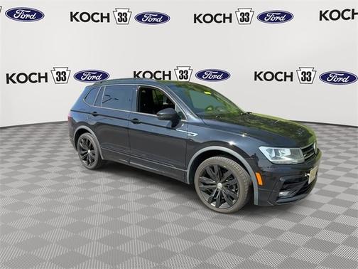 2021 Volkswagen Tiguan 2.0T SE R-LINE BLACK