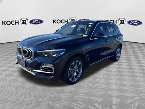 Blue 2020 BMW X5 XDRIVE40I