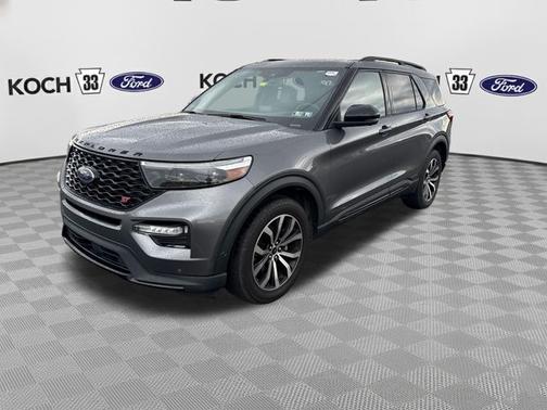 CARBONIZED GRAY METALLIC 2021 Ford Explorer ST