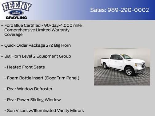 2020 RAM 1500 BIG HORN/LONE STAR