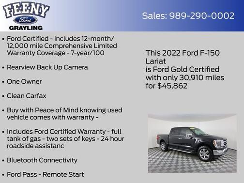 2022 Ford F-150 LARIAT