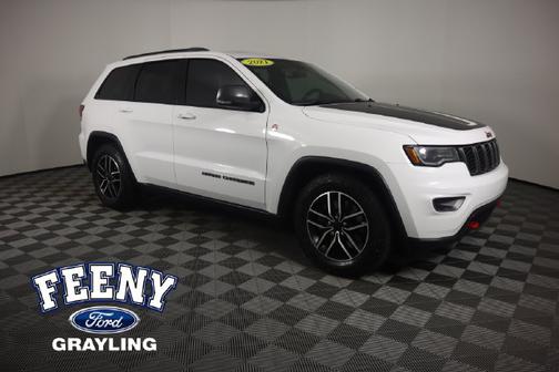 Bright White Clearcoat 2021 Jeep Grand Cherokee TRAILHAWK