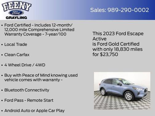 2023 Ford Escape ACTIVE