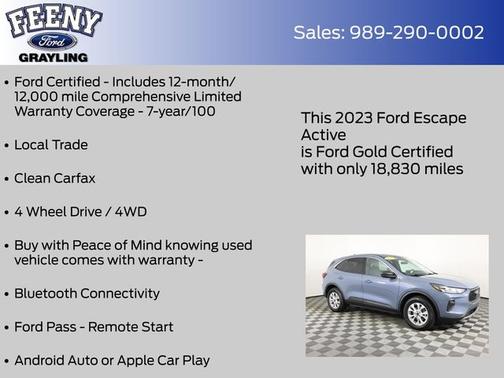 2023 Ford Escape ACTIVE