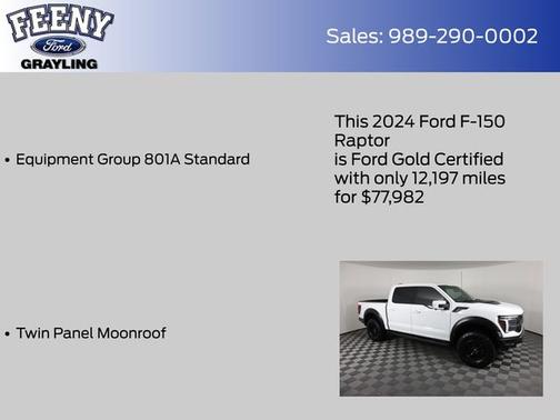 2024 Ford F-150 RAPTOR