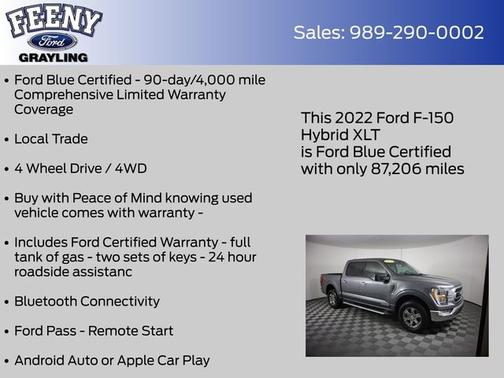CARBONIZED GRAY METALLIC 2022 Ford F-150 XLT