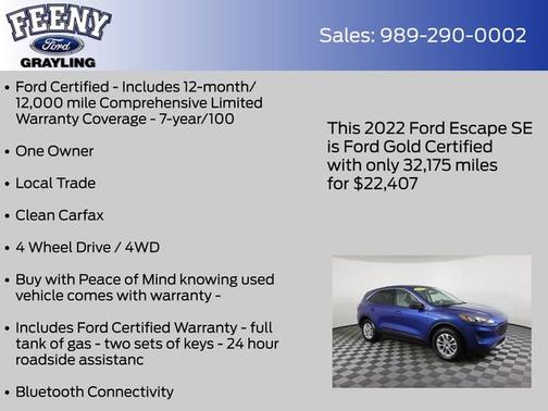 2022 Ford Escape SE