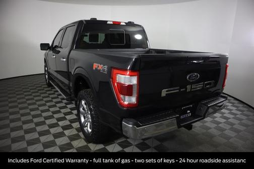AGATE BLACK METALLIC 2023 Ford F-150 LARIAT