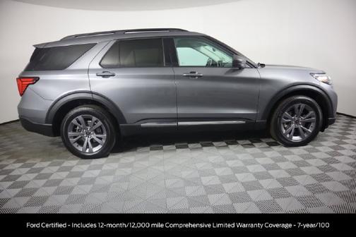 CARBONIZED GRAY METALLIC 2025 Ford Explorer ACTIVE