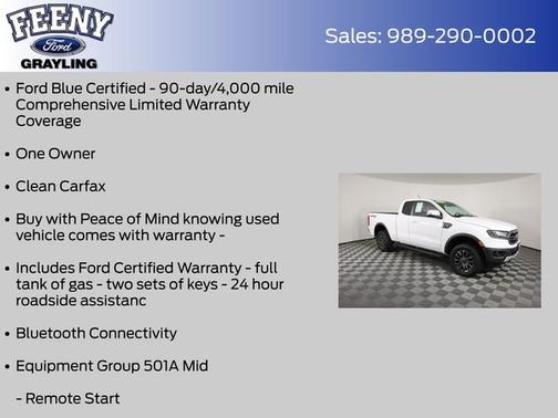 2020 Ford Ranger LARIAT