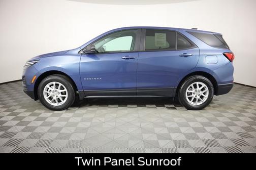Lakeshore Blue Metallic 2024 Chevrolet Equinox LS