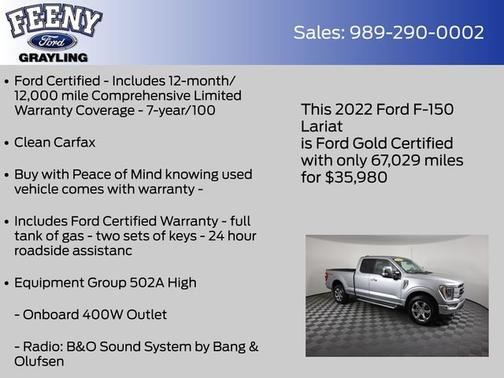 2022 Ford F-150 LARIAT