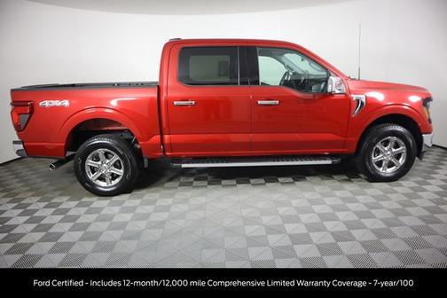 RAPID RED MET TINTED CC 2024 Ford F-150 XLT