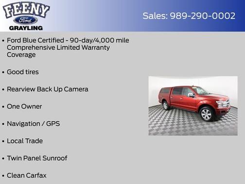 2019 Ford F-150 PLATINUM