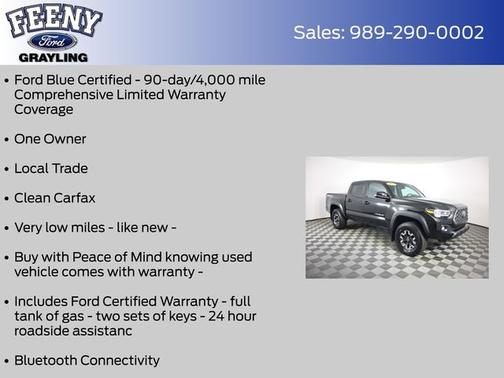 Black 2023 Toyota Tacoma TRD OFF ROAD