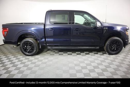 ANTIMATTER BLUE METALLIC 2024 Ford F-150 XLT