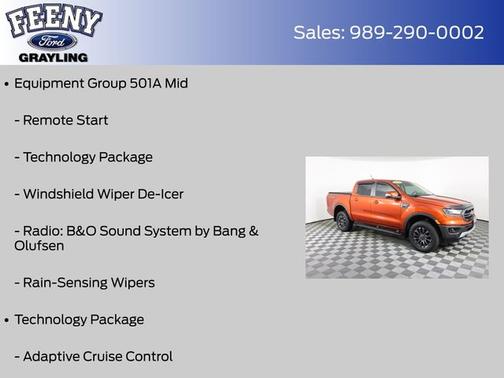 2019 Ford Ranger LARIAT