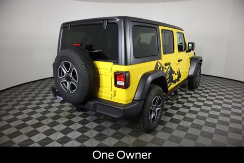 Baja Yellow Clearcoat 2020 Jeep Wrangler Unlimited SPORT