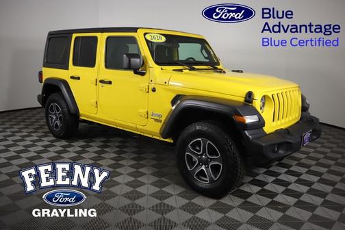 Baja Yellow Clearcoat 2020 Jeep Wrangler Unlimited SPORT