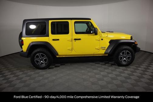 Baja Yellow Clearcoat 2020 Jeep Wrangler Unlimited SPORT