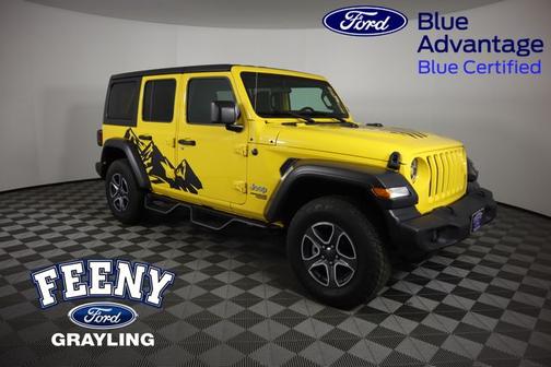 Baja Yellow Clearcoat 2020 Jeep Wrangler Unlimited SPORT