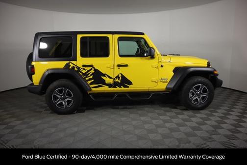 Baja Yellow Clearcoat 2020 Jeep Wrangler Unlimited SPORT
