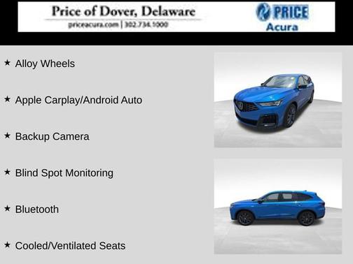 Double Apex Blue Pearl 2026 Acura MDX