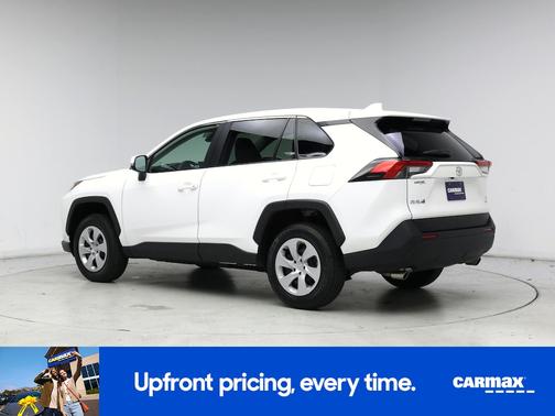 White 2025 Toyota RAV4 LE