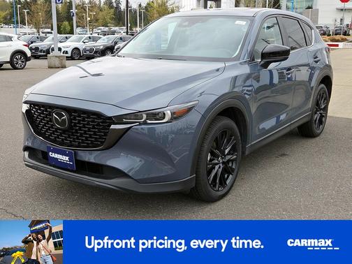 Blue 2022 Mazda CX-5 Carbon Edition
