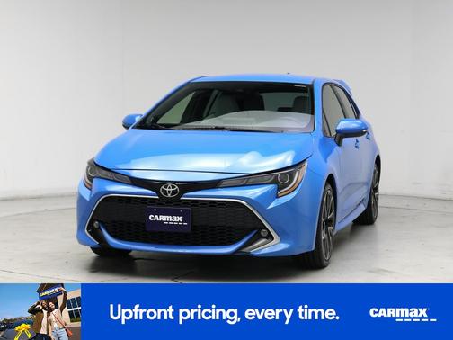 Blue 2019 Toyota Corolla Hatchback XSE
