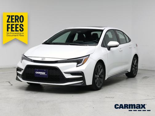 White 2024 Toyota Corolla XSE