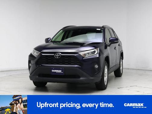 Blue 2019 Toyota RAV4 XLE