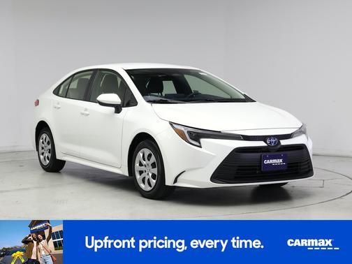 White 2025 Toyota Corolla Hybrid LE