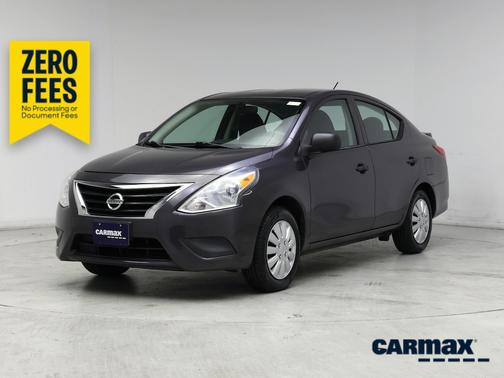 Gray 2015 Nissan Versa S Plus