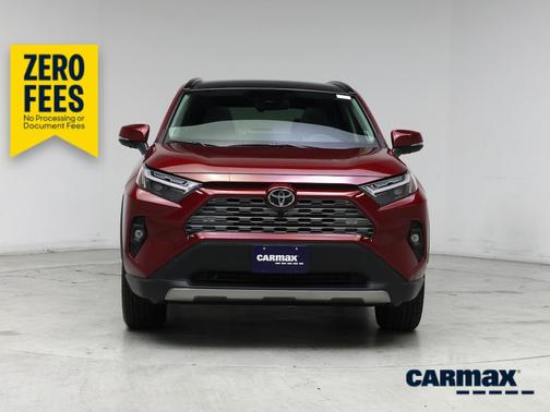 Red 2025 Toyota RAV4 Limited