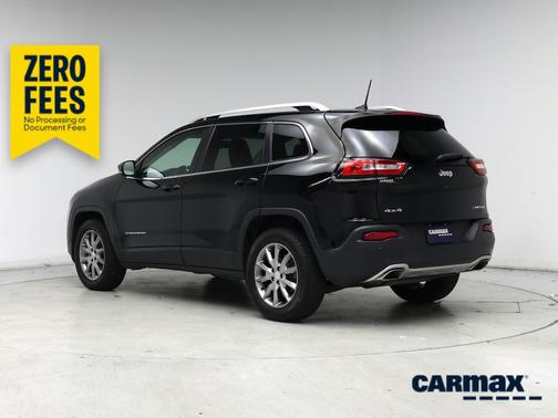 Black 2018 Jeep Cherokee Limited
