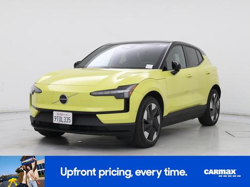 Yellow 2025 Volvo EX30 Twin Motor Ultra